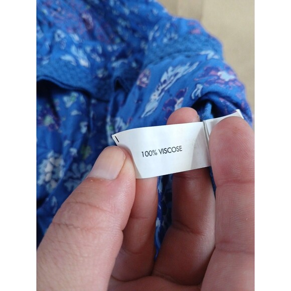 Poupette St Barth Mini Dress Sasha Floral Print Mini Dress Medium Resortwear - Picture 6 of 7